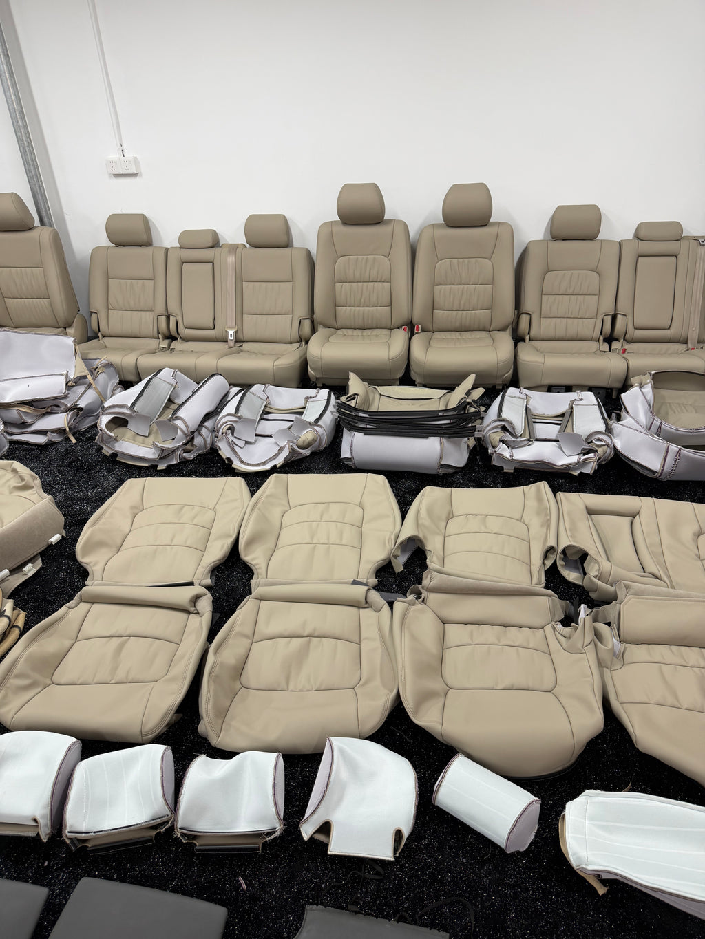 98-07 Lexus LX470 Custom Leather Seat Upholstery Replacement Kit