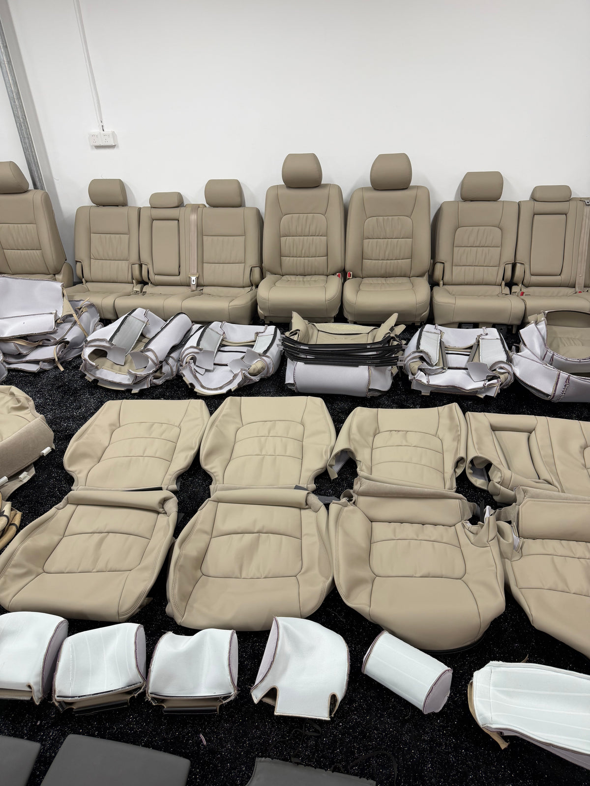 98-07 Lexus LX470 Custom Leather Seat Upholstery Replacement Kit